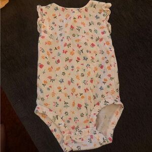 Carter's Multicolor Floral Baby Romper